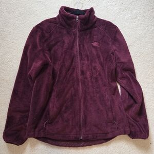 The North Face Women's Maroon Teddy Jacket
